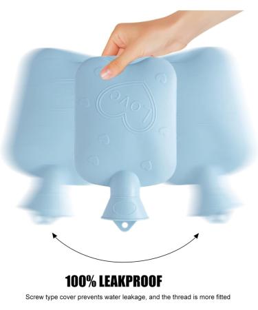 PEVSCO Portable Thickened Hot Water Bottle - Durable Love Design for Girls' Feet | International Shipping - Buy Online on GoSupps.com