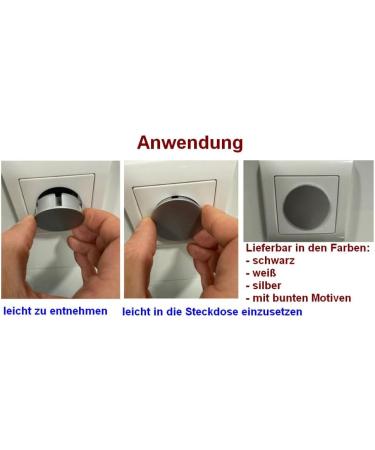 9-Pack White Dust Protection Cover for Schuko Sockets - Ideal for Hotels & Offices - Buy Online on GoSupps.com