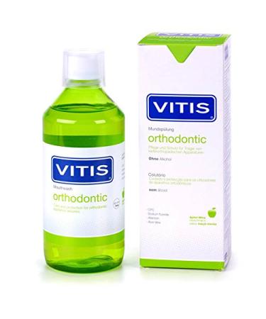 2x Vitis orthodontic mouthwash 500ml (2x 500ml)
