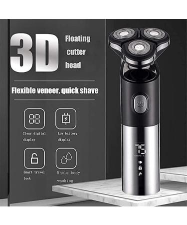 4 in 1 Men's Grooming Kit - Cordless Electric Shaver & Hair Razor with LED Display | USB Rechargeable | Perfect for Home & Travel - Buy Online on GoSupps.com