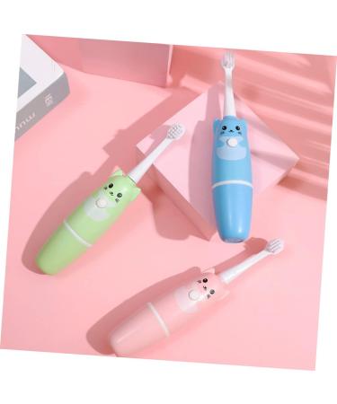 FRCOLOR 2 Pcs Kids Electric Toothbrush - Travel & Household Tooth Cleaning Brush Pink Baby USB Oral Care - Buy Online on GoSupps.com