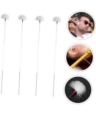 WATIIFUFU 4pcs Ear Cleaning Tools Professional Earwax Removal Supplies Goose and Handles for Gentle Ear Canal Massage and - Buy Online on GoSupps.com