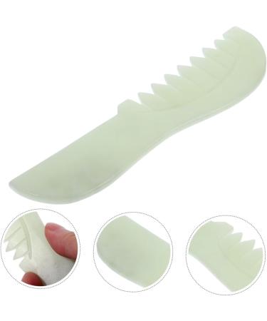 Shop Tovinanna Jade Comb - Scalp Massage Tools for Relaxation & Skin Care | International Shipping Available - Buy Online on GoSupps.com