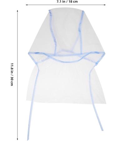 Alipis Lot de 12 Bonnets de Coloration Jetables Bleus en Film Imperm able Prot ge-Nuque Taille Unique Bonnet de Coiffure pour Salon de Coiffure Outil Pratique pour Teinture et M ches - Buy Online on GoSupps.com