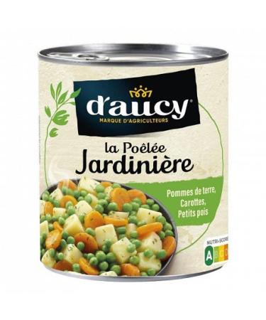 Pan-fried Jardinière with Carrot Juice 580G | D'Aucy | (Pack of 3) | Best Deal