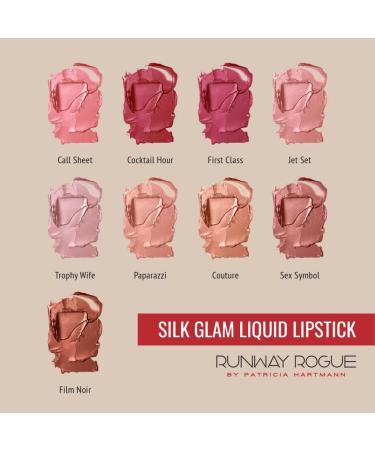 Runway Rogue Silk Glam Liquid Lipstick - Sex Symbol Medium-Nude Long-Wear Formula | 1 Fl Oz - Buy Online on GoSupps.com