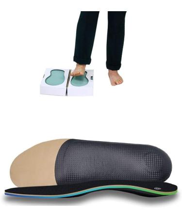 Custom FEET Personalized Orthotics Insoles for Men Women Kids - Arch Support (Slim Elegant Design) - Buy Online on GoSupps.com