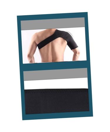 GLEAVI Adjustable Shoulder Immobilizer Brace - Rotator Cuff Support & Gear for Injury Recovery - Medium Black - Buy Online on GoSupps.com