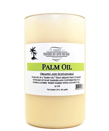 Organic Sustainable Kosher Palm Oil Soap Making Supplies - 32 fl oz for DIY Projects - Buy Online on GoSupps.com