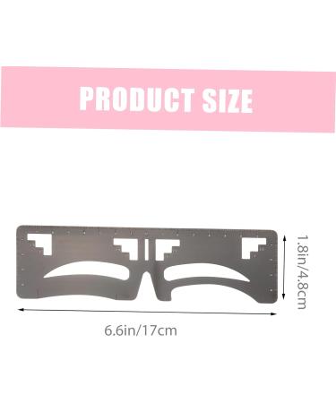 Outanaya 2pcs Eyebrow Ruler Eyebrow Makeup Tools Eyebrow Shaping Stencil Brow Guide Ruler Mold Eyebrow Shape 1 count (Pack of 1) As Shown - Buy Online on GoSupps.com