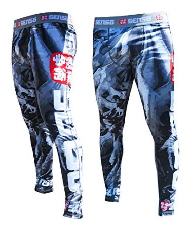 Senso Roots Spats Compression Pants Base Layer for Jiu Jitsu, Grappling, Wrestling, BJJ, NOGI 30