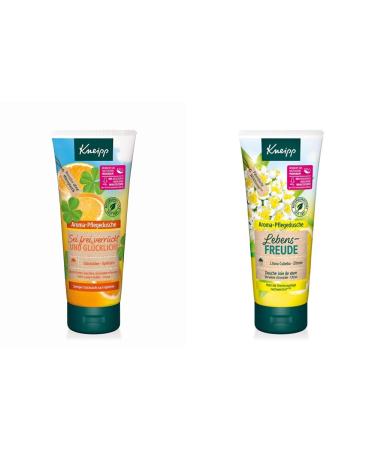 Kneipp aroma care shower is free crazy and happy!1 pack (1 x 200 ml) & aroma care shower zest for life 1 Pack (1 x 200 ml) bundle with care shower zest for life 200 ml (2 Pack)