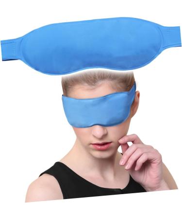MAGICLULU Simple Blindfold Eye Accessories Eye Cover for Sleeping Cooling Eye Pads Sleeping Patch Disposal Bags Eye Patch Body Weight Shields Cold Eye Gel Fashion 21*10cm Blue - Buy Online on GoSupps.com