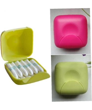 Ayrsjcl Tampon Storage Box - Sanitary Napkin Holder for Travel | Random Color | International Shipping Available - Buy Online on GoSupps.com