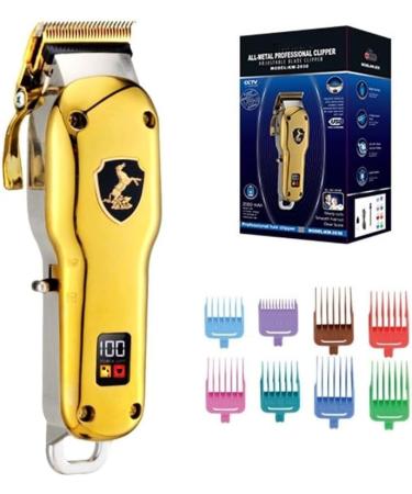 Hair Clippers for Men All Metal Housing Cord/Cordless Hair Clipper Professional Men Beard and Hair Trimmer Electric Hair Cutting Rechargeable With Box - Buy Online on GoSupps.com