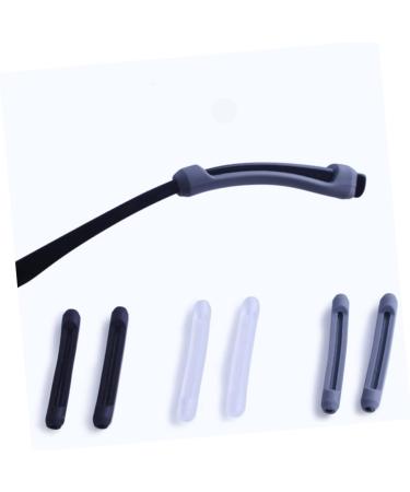 Healeved 60 Pairs Silicone Glasses Holders | Temple Covers & Frame Protectors - Brown Pipe 5.6x0.79cm - Buy Online on GoSupps.com