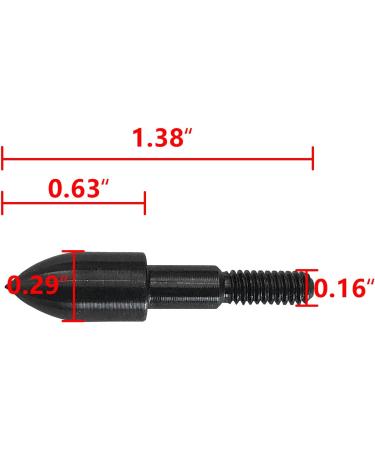 Posch Sports 100 Grain Field Points (12 Pack) for Archery Arrow and Crossbow Bolts - Ideal for Field 3D Target Practice - Buy Online on GoSupps.com