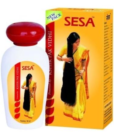 Artcollectibles India 1 Sesa Hair Oil For Antidandruff Hair Loss Greying Healthy Hair Herbal 90ml - Buy Online on GoSupps.com
