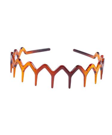 High Quality Plastic Shark Teeth Headband & Hair Comb Set - 2 Pieces in Black & Brown for Perfect Hair Styling | International Shipping Available - Buy Online on GoSupps.com
