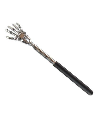 AuntYou Back Scraper with Retractable Handle Stainless Steel Skeleton Handle Back Massager Body Massager Head Scraper