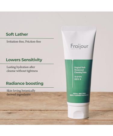 Buy Original Herb Wormwood Cleansing Foam 150ml | Effective International Shipping Enhance Skin Purity - Buy Online on GoSupps.com