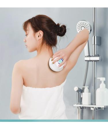 Electric Body Brush Spin Scrubber with 5 Attachments - Rechargeable IPX67 Waterproof (Green) - Buy Online on GoSupps.com