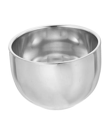 Healeved foam foam for shaving foam hairdressing shaving cup of shaving shaving shell shaving shell shalling shells made of metal beard kits for men hair remover shaving double-walled stainless steel travel