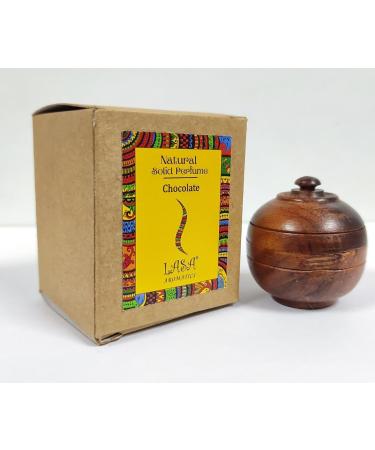 ANANYA FASHION & CRAFTS HUB Chocolate Natural Solid Perfume Beeswax Long Lasting Body Fragrance Balm Solid State Eau De Perfum in Wooden Jar 6 gm - Buy Online on GoSupps.com