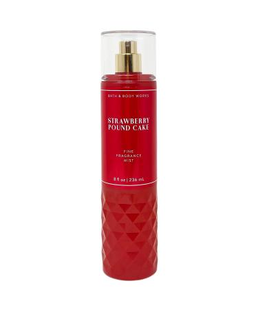 Bath and Body Works Strawberry Pound Cake Gift Set 2021 - Fine Fragrance Mist & Body Cream - Buy Online on GoSupps.com