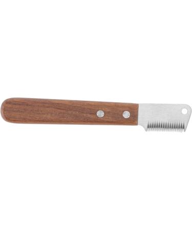 Dog Professional Stripping Knife Stripping Knives Tool Hand Stripping Knife for Border Terrier Pet Grooming Tool Coat King Rake Pet Undercoat Rake for Dogs and Cats - Buy Online on GoSupps.com