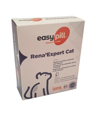 Easypill Cat Renal Supplement Rena'Expert Kidney Function x 30 Palatable Pellets