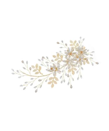MAGICLULU Women Barrettes Bride Hair Clip Wedding Hairpin Fashion Hair Clips Girl Hair Clip Crystal Hairpin Women Hair Pin
