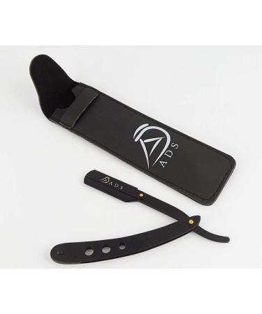 ADS Medi Care Professional Barber Men Shaving Barber Razor Manual Shaving Razor with Leather Pouch Salon Razor CE - Buy Online on GoSupps.com