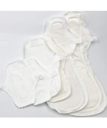 MILISTEN Waterproof Washable Menstrual Pads - 3PCS Cloth Sanitary Napkin & Panty Liner for Women - Eco-Friendly Mama Pads - Buy Online on GoSupps.com