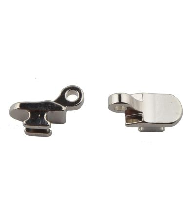 100 Pieces 1.5x4 mm Plastic Eyeglass Hinges | 4 mm Wide Single Hinges for Eyeglass Repair - Durable Spare Parts for Glasses - Buy Online on GoSupps.com