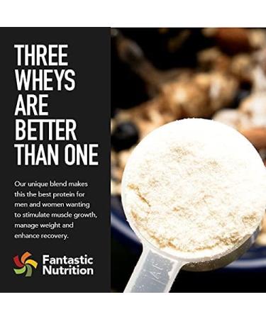 Whey Fantastic 100% Pure Grass Fed Whey Protein - Unflavored 2-Pack (10lb) | Premium Isolate Concentrate & Hydrolysate - International Shipping Available - Buy Online on GoSupps.com