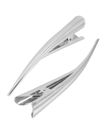 Minkissy 12-Pack Duck Bill Alligator Hair Clips for Styling - Stainless Steel Alloy Hair Accessories - Buy Online on GoSupps.com