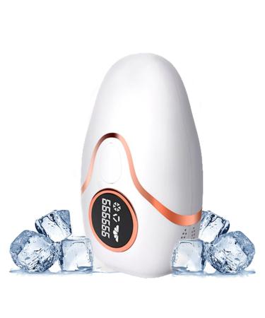 IPL Hair Removal Laser Ice Cooling Function for Painless Hair Removal Laser IPL Hair Removal Machine with 999 900 Flashes Auto Mode and Manual Mode for Arm Leg Bikin Line and Fac Hair and Beauty.