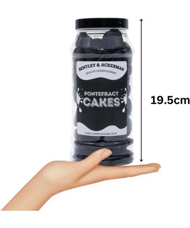 Pontefract Cakes - (600g) Original Retro Sweets Pontefract Cakes in a Gift Jar By Bentley & Ackerman's Sweet Shop. - Buy Online on GoSupps.com
