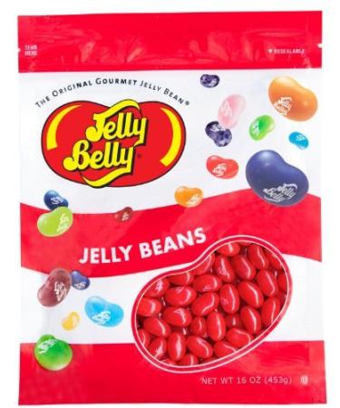 Jelly Belly Very Cherry Jelly Beans - 1 Pound (16 Ounces) Resealable Bag - Genuine, Official, Straight from the Source Cherry 1 Pound (Pack of 1)
