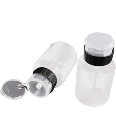 minkissy 2Pcs 220 Pump Bottles For Liquids Nail Glur Nail Polish Remover Pressure Pump Dispenser Bottles With Pump Dispenser Nail Polish Remover Pumps Mediumx2pcs Blackx2pcs - Buy Online on GoSupps.com