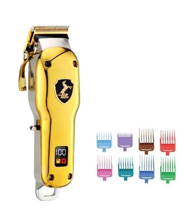 Hair Clippers All Metal Housing Cord/Cordless Hair Clipper Professional Men Beard And Hair Trimmer Electric Hair Cutting Rechargeable