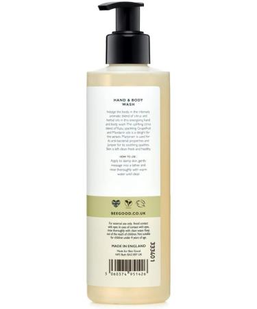 Marjoram and Citrus Hand and Body Wash - Vegan and Cruelty-Free - Made in UK - 250ml - Buy Online on GoSupps.com