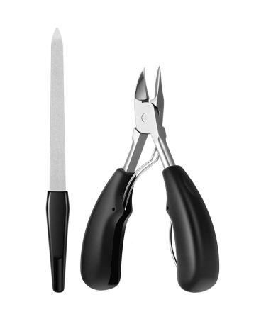Toenail Clippers Nail Clippers Cuticle Clipper Precision Toenail Clippers for Thick Ingrown Hard Nail Eagle Nose Pliers Scissors Big Nail Nippers Nail Care Tool Set