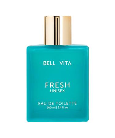 Bell Vita Luxury FRESH Unisex Eau De Toilette Perfume with Bergamot Lavender Ylang Ylang|Premium Long Lasting Fresh Fragrance for Men & Women 100ML