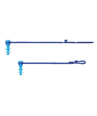 VIEW Swimming Gear Silicone 2-Way Ear Plugs Blue VA-1201A-BL