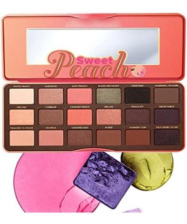 Too Faced Sweet Peach Eyeshadow Palette - 18 Vibrant Shades | International Shipping Available - Buy Online on GoSupps.com
