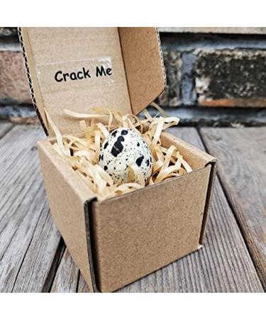 Quail Egg Pregnancy Announcement Gift | Unique Baby Reveal for Grandparents - Buy Online on GoSupps.com