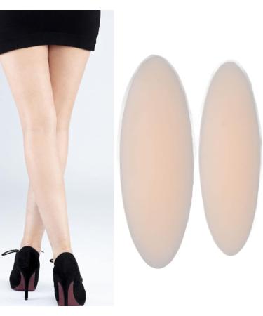 ANGGREK Leg Onlays - 1 Pair Adhesive Silicone Calf Corrector for Crooked Thin Legs - Beige - Buy Online on GoSupps.com