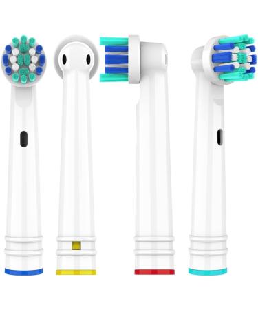 8 Pack Replacement Toothbrush Heads | Compatible with Oral B Electric Toothbrush Handle | Individually Packaged | Fits Oral B 7000/Pro 1000/9600/5000/3000/8000 | 8 Count - Buy Online on GoSupps.com
